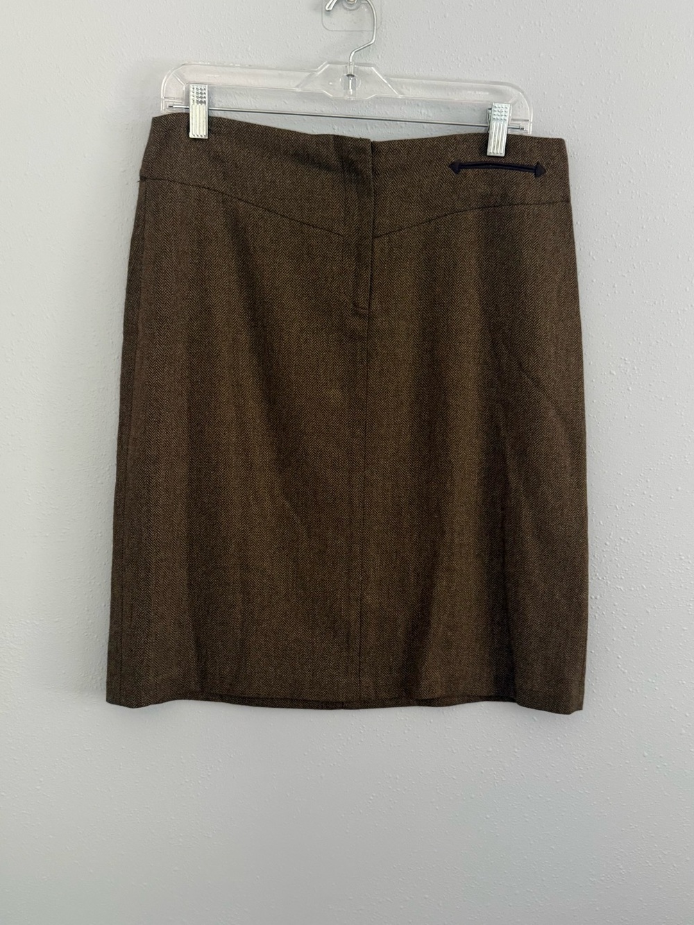 BCBGMaxAzria Brown Pencil Skirt